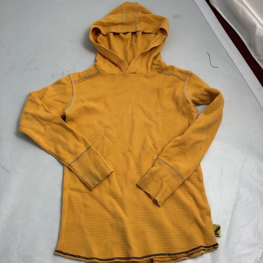 Charlie Rocket yellow hooded thermal